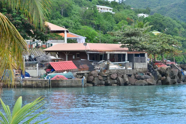 Martinique, picturesque village of Les Anses d Arlet — Stock Photo, Image