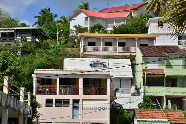 Martinique, ville pittoresque du diamant aux Antilles — Photo