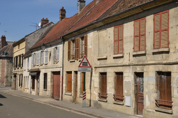 法国，煤焦风景如画的村庄 — 图库照片