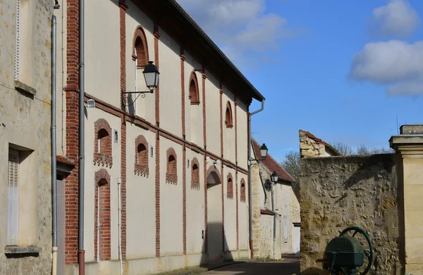 Francie, v malebné vesničce themericourt — Stock fotografie