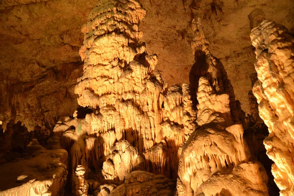 Slowenien, malerische und historische Höhle von Postojna — Stockfoto