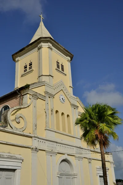 Martinik, malebné město Le Saint Esprit v západní Indii — Stock fotografie