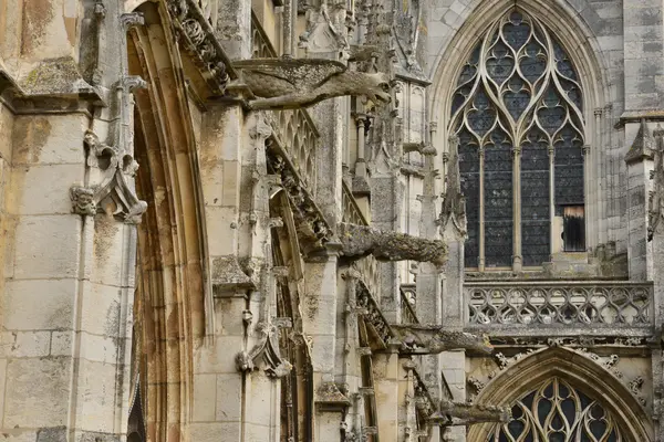 França, pitoresca catedral de Evreux na Normandia — Fotografia de Stock