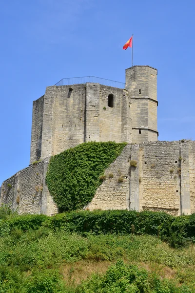 France, château pittoresque de Gisors en Normandie — Photo