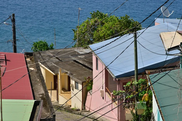 Martinica, pitoresca aldeia de Macouba nas Índias Ocidentais — Fotografia de Stock
