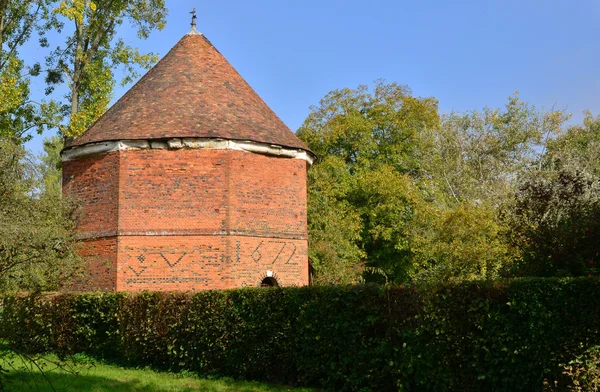 Fransa, pitoresk köy Bois Guilbert Normandie — Stok fotoğraf