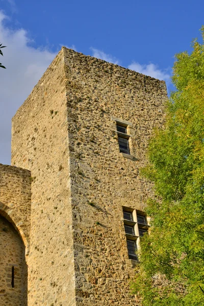 Francie, v malebné vesničce chevreuse — Stock fotografie