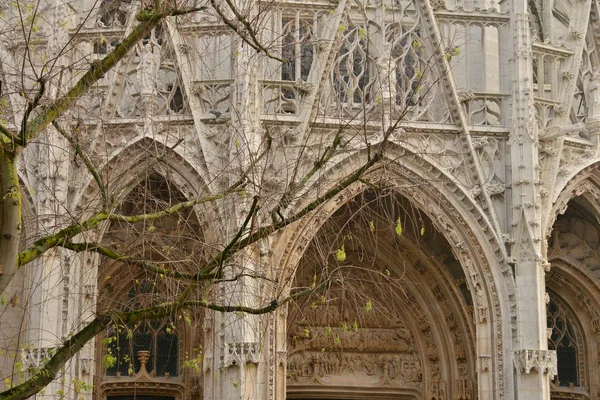 Frankreich; die malerische Stadt Rouen in seiner maritimen — Stockfoto