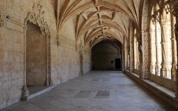 Lisbon, Portugal - renaissance Jeronimos klooster — Stockfoto
