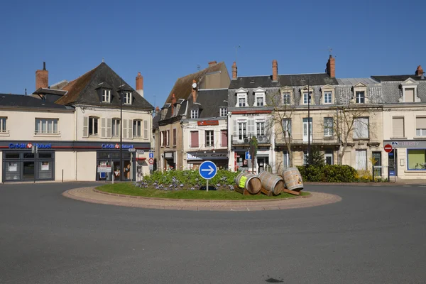 França, a pitoresca cidade de Cosne Cours sur Loire — Fotografia de Stock