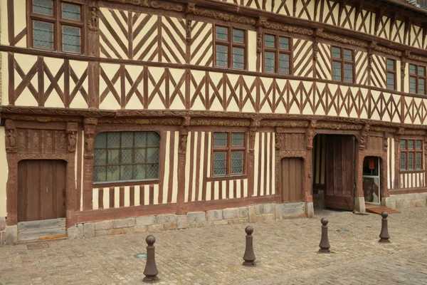 Saint Valery en Caux, France, Henri 4 ev — Stok fotoğraf