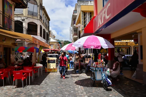 Martinica, pitoresca cidade de Fort de France — Fotografia de Stock