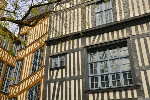 France ; la ville pittoresque de Rouen en Seine Maritime — Photo