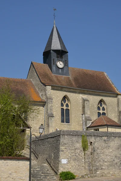 Montreuil sur Epte, France - april 21 2015 : the saint Denis got — Stock Photo, Image