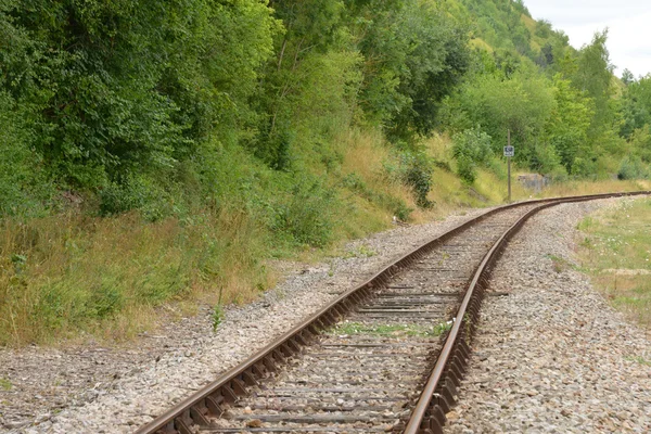 Pont Saint Pierre, Francia - 22 de julio de 2015: camino a Radepont — Foto de Stock