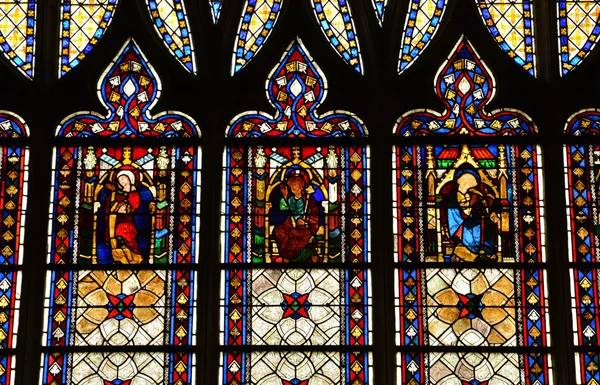 Frankrike, den pittoreske katedralen Evreux i Normandie – stockfoto