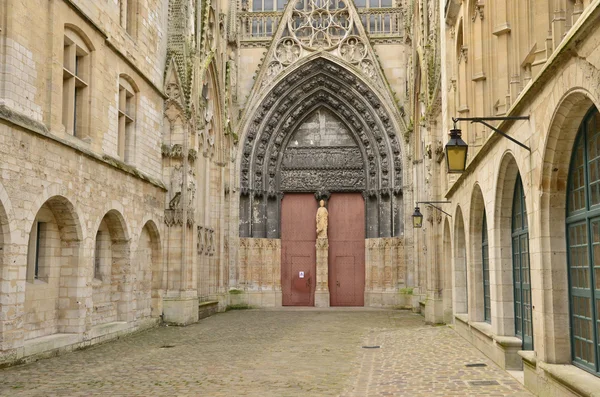 Fransa; Rouen Seine Maritime pitoresk Katedrali — Stok fotoğraf