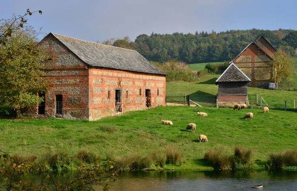 France, village pittoresque de Rebets en Seine Maritime — Photo