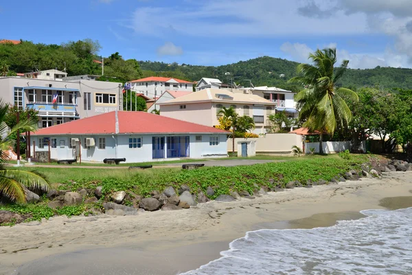 Martinique, schilderachtige stad van Le diamant in West-Indië — Stockfoto