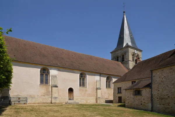 Frankrijk, de pittoreske dorp van Crespieres — Stockfoto