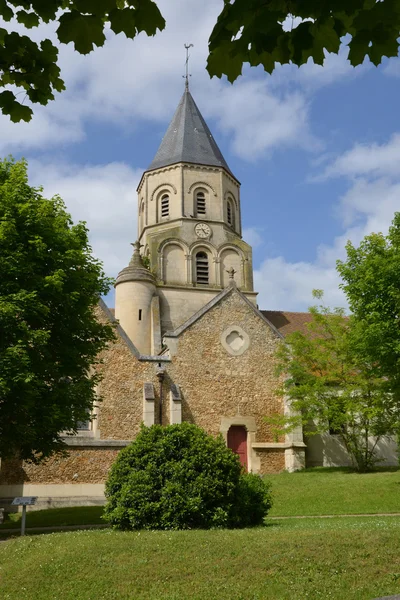 France, the picturesque village of Saint Martin la Garenne — Stock Photo, Image