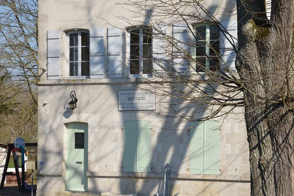 Loiret, la porta d'acqua di Chatillon sur Loire — Foto Stock