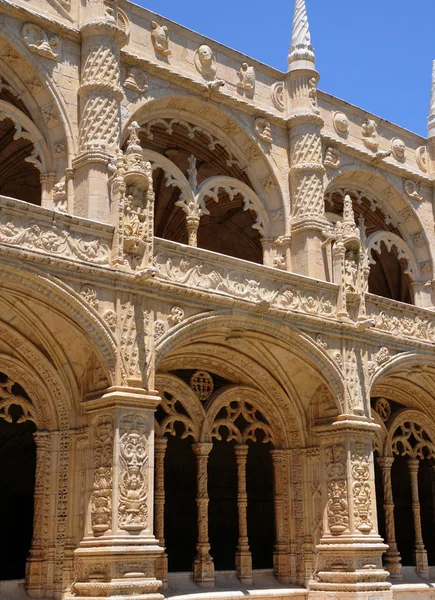 Lisbon, Portekiz - Rönesans Jeronimos monastery — Stok fotoğraf