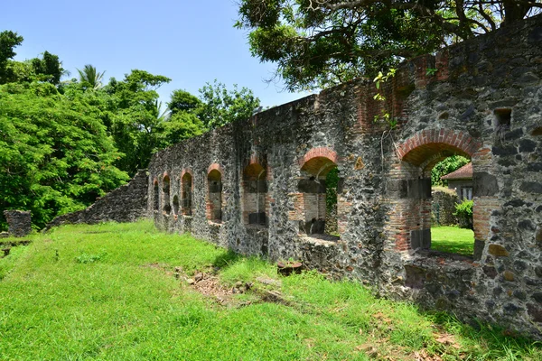 Martinica, a pitoresca cidade de Sainte Marie nas Índias Ocidentais — Fotografia de Stock