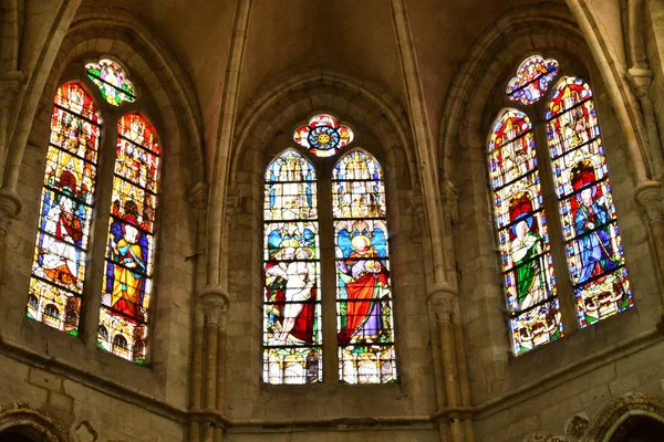 Kirche in der Stadt les andelys in der Normandie — Stockfoto