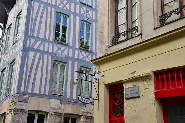 Frankrike; den pittoreska staden Rouen i Seine Maritime — Stockfoto