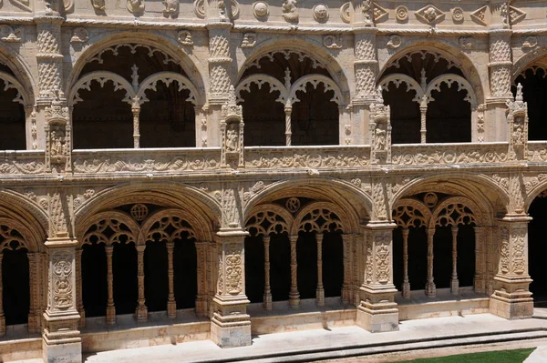 Lisbon, Portugal - renaissance Jeronimos monastery — Stock Photo, Image