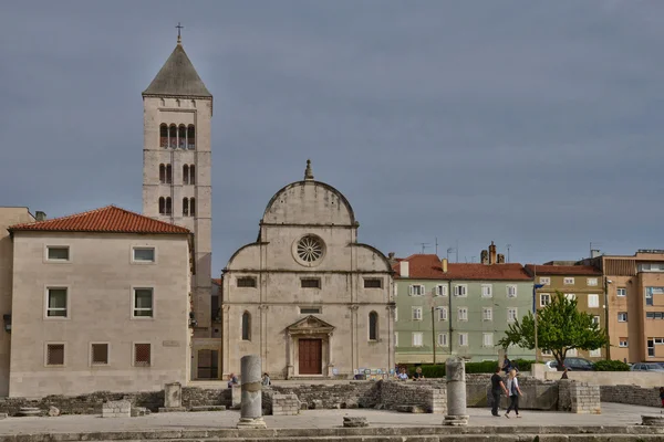 Κροατία, γραφική πόλη του Ζαντάρ στους Βαλκανικούς — Φωτογραφία Αρχείου