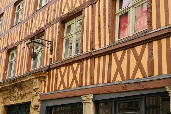 França; a pitoresca cidade de Rouen in Seine Maritime — Fotografia de Stock