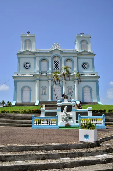 Martinica, pintoresca ciudad de Sainte Marie en las Indias Occidentales — Foto de Stock