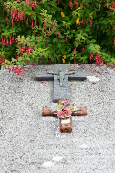 Longueil, Frankrijk, de begraafplaats — Stockfoto