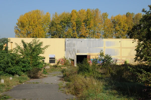 Franciaország, ipari wasteland-Les Mureaux — Stock Fotó