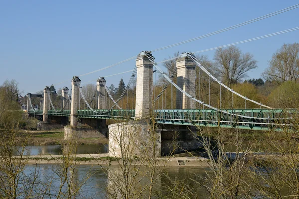 Loiret, il ponte di Chatillon sur Loire — Foto Stock