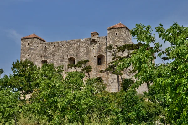 Kroatien, pittoreska Nehaj fort i Senj — Stockfoto