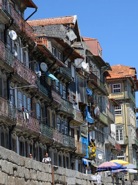 Porto, Portugália - július 10, 2010: városközpont — Stock Fotó