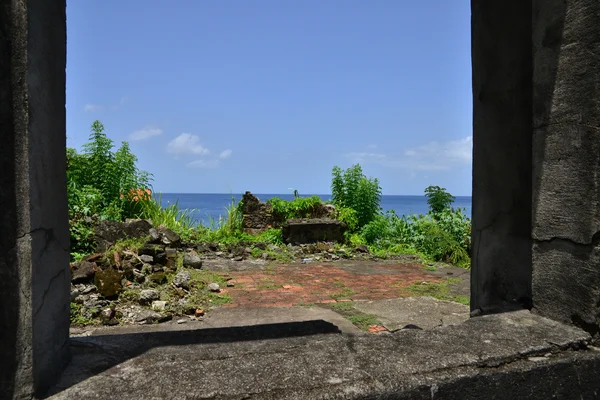 カリブ海、西インド諸島の聖者 Pierre の美しい都市 — ストック写真