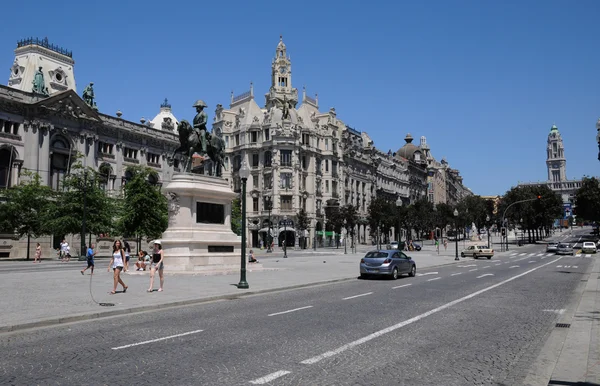 Porto, Portugal - 10 de julho de 2010: centro da cidade — Fotografia de Stock