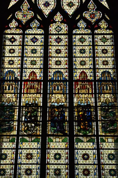 Francia; la chiesa di Saint Ouen a Rouen in Seine Maritime — Foto Stock