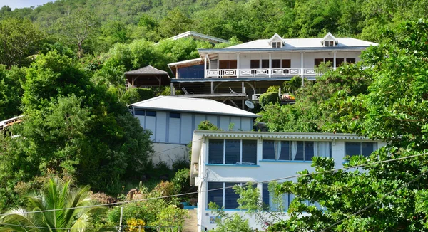 Martinique, die malerische Stadt les anses d arlet im Westen von — Stockfoto