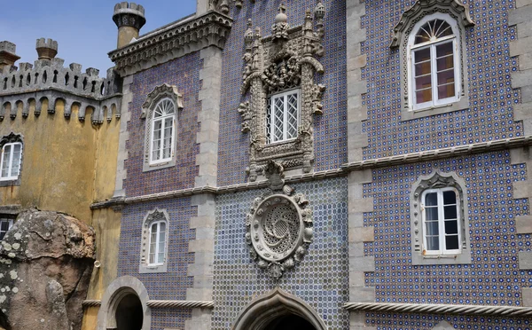 Sintra, Portekiz - 2 Temmuz 2010: The Pena National Palace — Stok fotoğraf