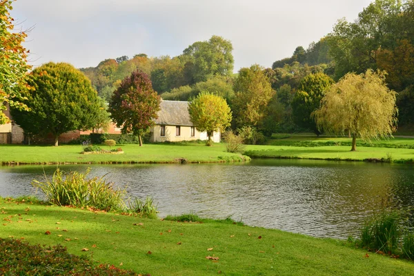 Lisors, Frankreich - 11. Oktober 2015: das malerische Dorf — Stockfoto