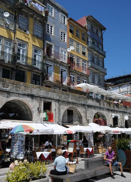 Porto, Portugal - 10 juli 2010: centrum — Stockfoto