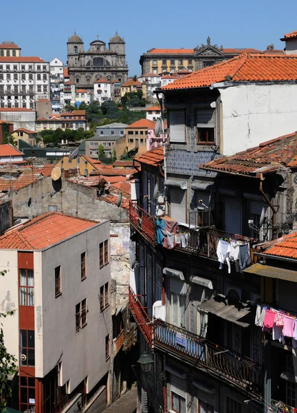 Porto, Portugalia - 10 lipca 2010: centrum miasta — Zdjęcie stockowe