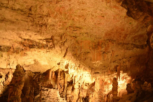 Slovenia, picturesque and historical cave of Postojna — Stock Photo, Image