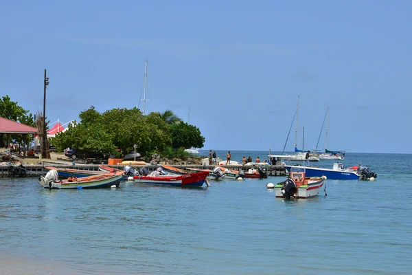 Martinique, ville pittoresque de Sainte Anne aux Antilles — Photo