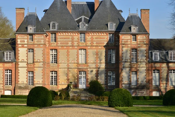 Fleury la Foret, Franciaország - március 15 2016: a kastély — Stock Fotó